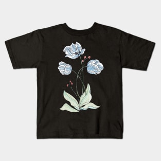 Hand-drawn Florals - Design #5 by ArtoCrafto Kids T-Shirt